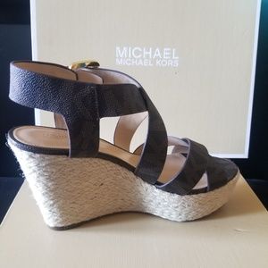 Michael Kors wedge heels